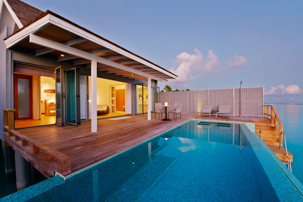 Water Villa with Pool en Kuramathi Island Resort