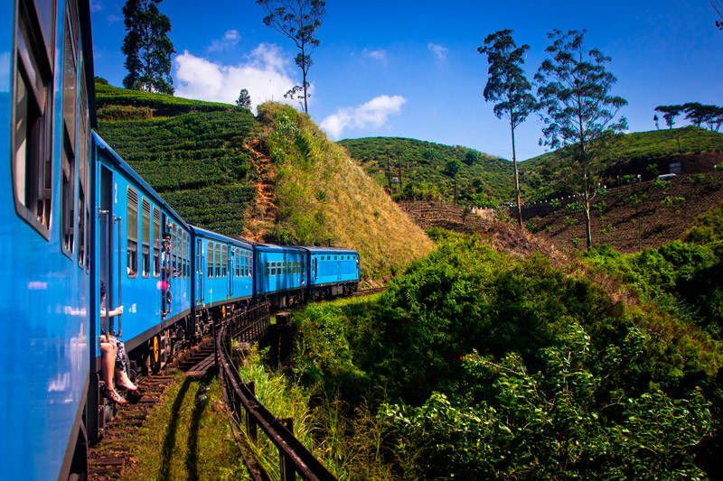 Luna de Miel en Sri Lanka Nuwara Eliya en tren