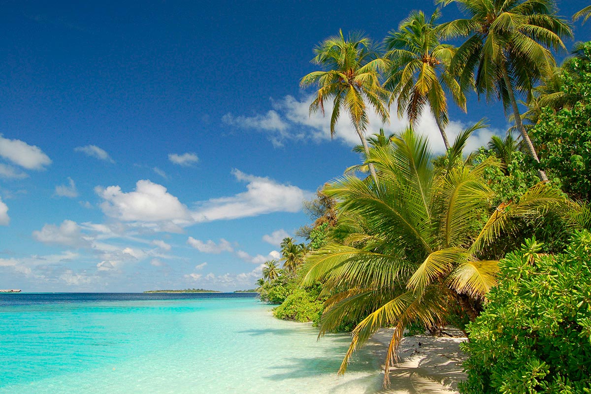Playas de ensueño en Maldivas