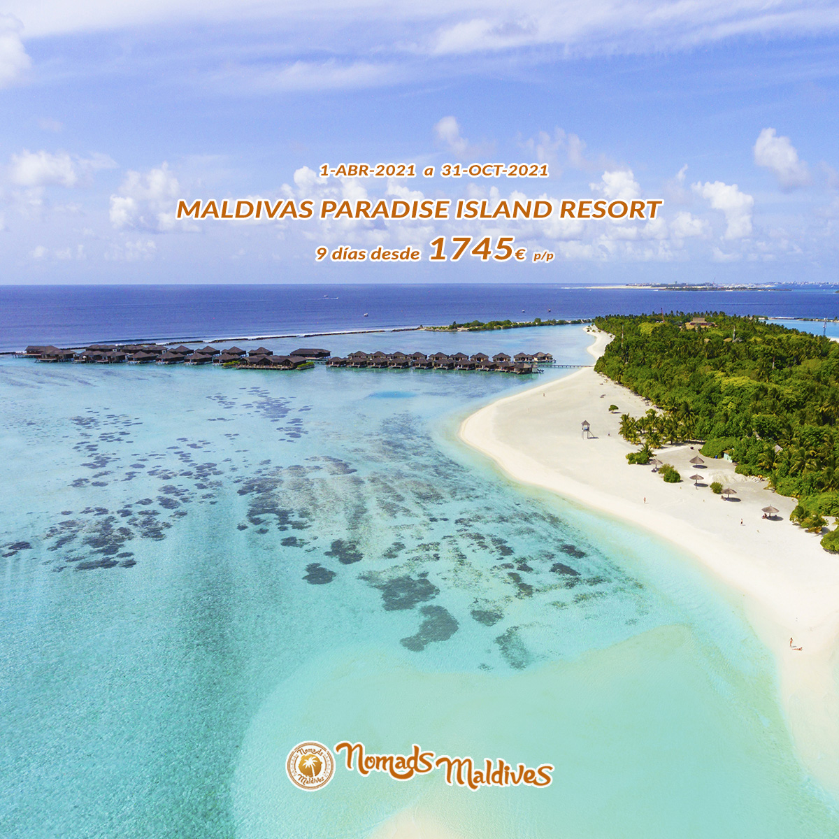 Oferta Maldivas 2021 | Paradise Island Resort