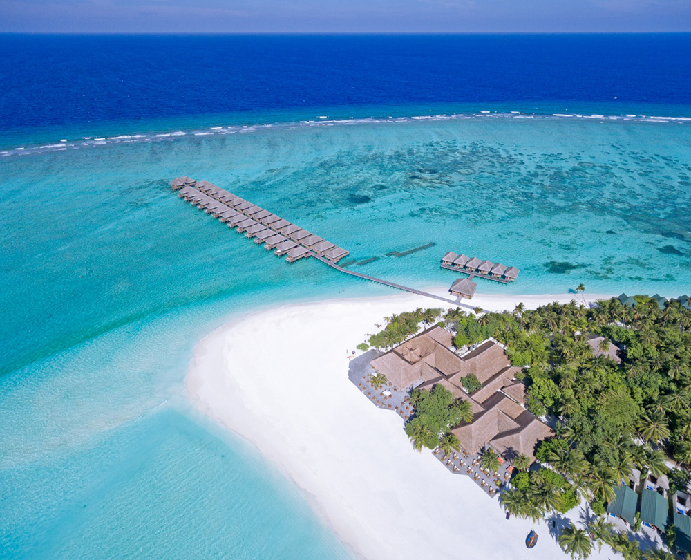 Zona de water villas en Meeru