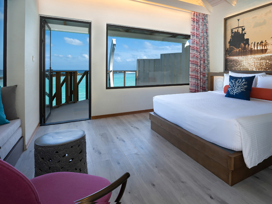 Villa sobre el agua – Resort OBLU Xperience Ailafushi