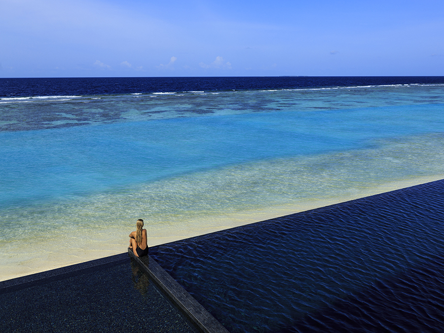 Piscina de la zona oeste, Kuramathi