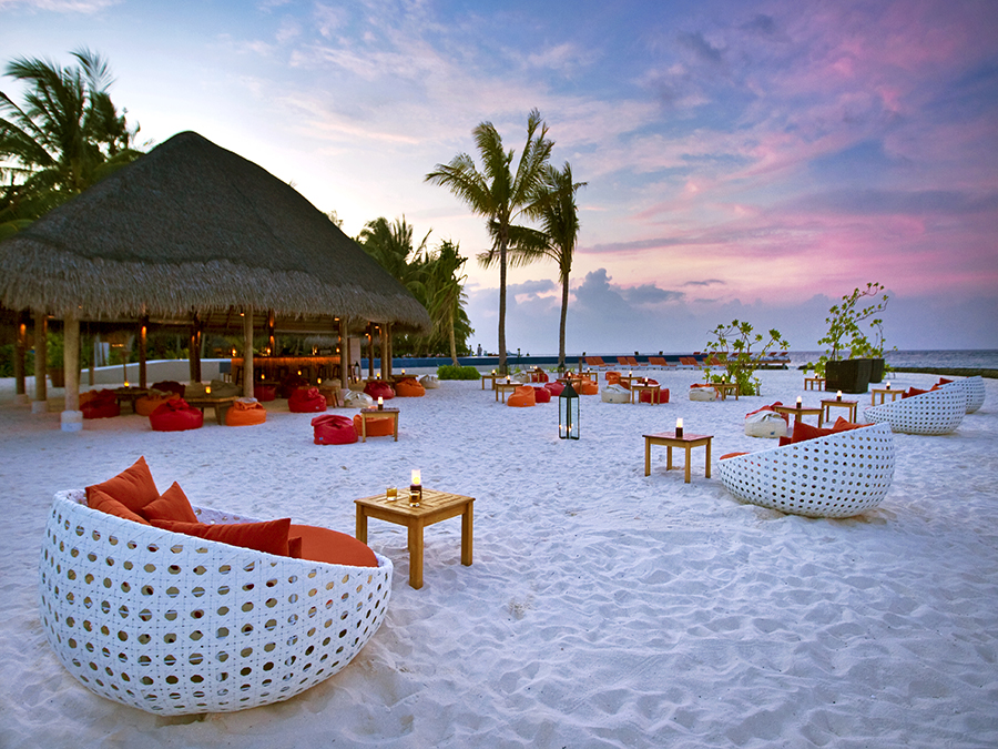 Bar en la playa, Kuramathi