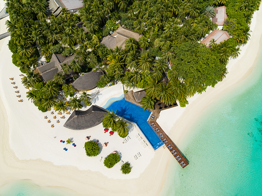 Piscina de la zona este, Kuramathi