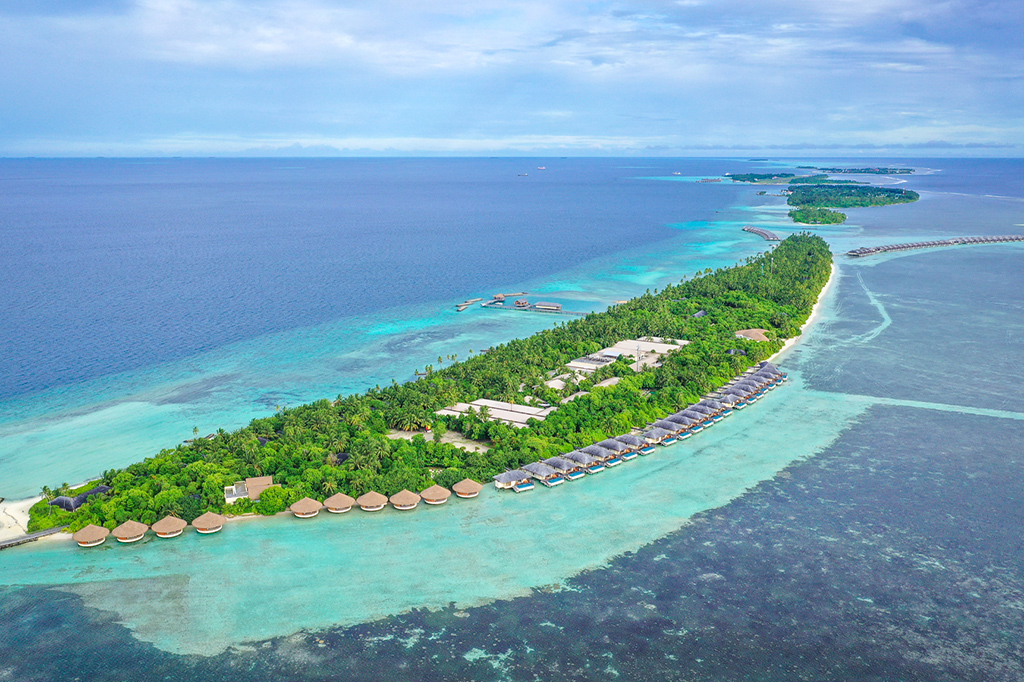 The Residence at Dhigurah - Vista aérea