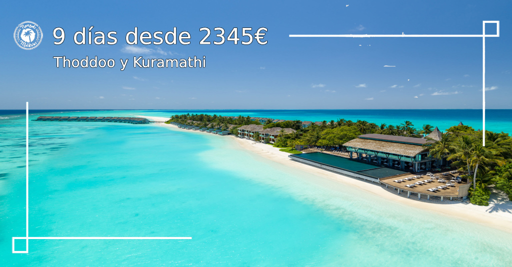 Oferta Maldivas Thoddoo & Kuramathi
