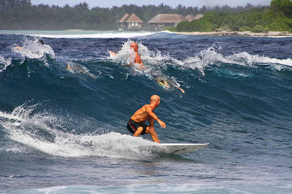 Surf en Himmafushi