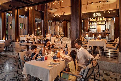 Bellinis, espacio italiano elegante en JOALI Maldives