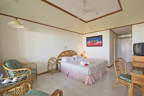 Interior de la Standard Beach Bungalow de Sun Island Resort & Spa
