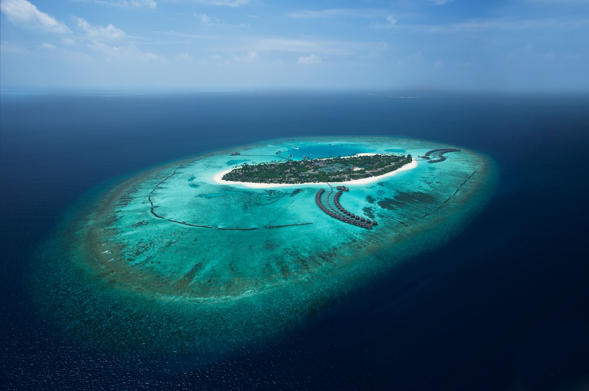 Vista aérea de Sun Siyam Iru Fushi