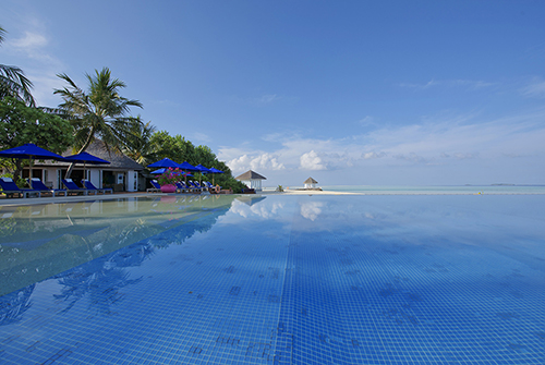 Piscina en el Sun Siyam Olhuveli