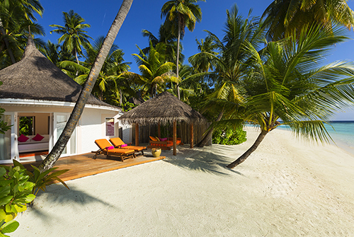 Deluxe Beach Villa de Sun Siyam Vilu Reef