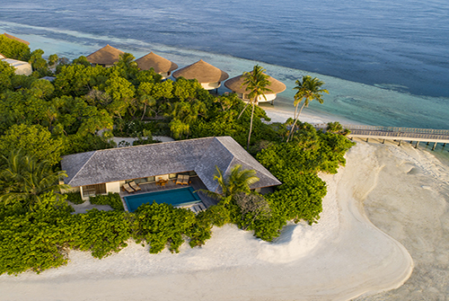Two-Bedroom Pool Villa familiar en The Residence Maldives at Dhigurah