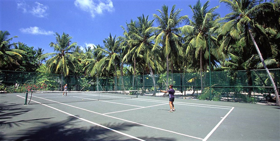 Pistas de tenis del Paradise Island Resort & Spa