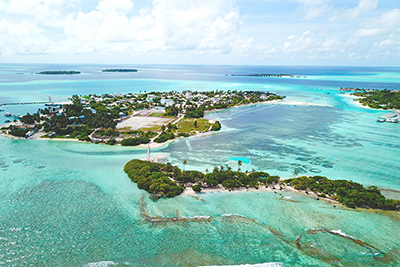 Vista aérea de Guraidhoo