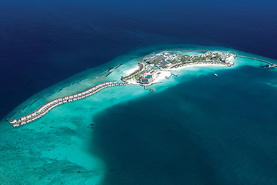 OBLU Xperience Ailafushi - Vista aérea